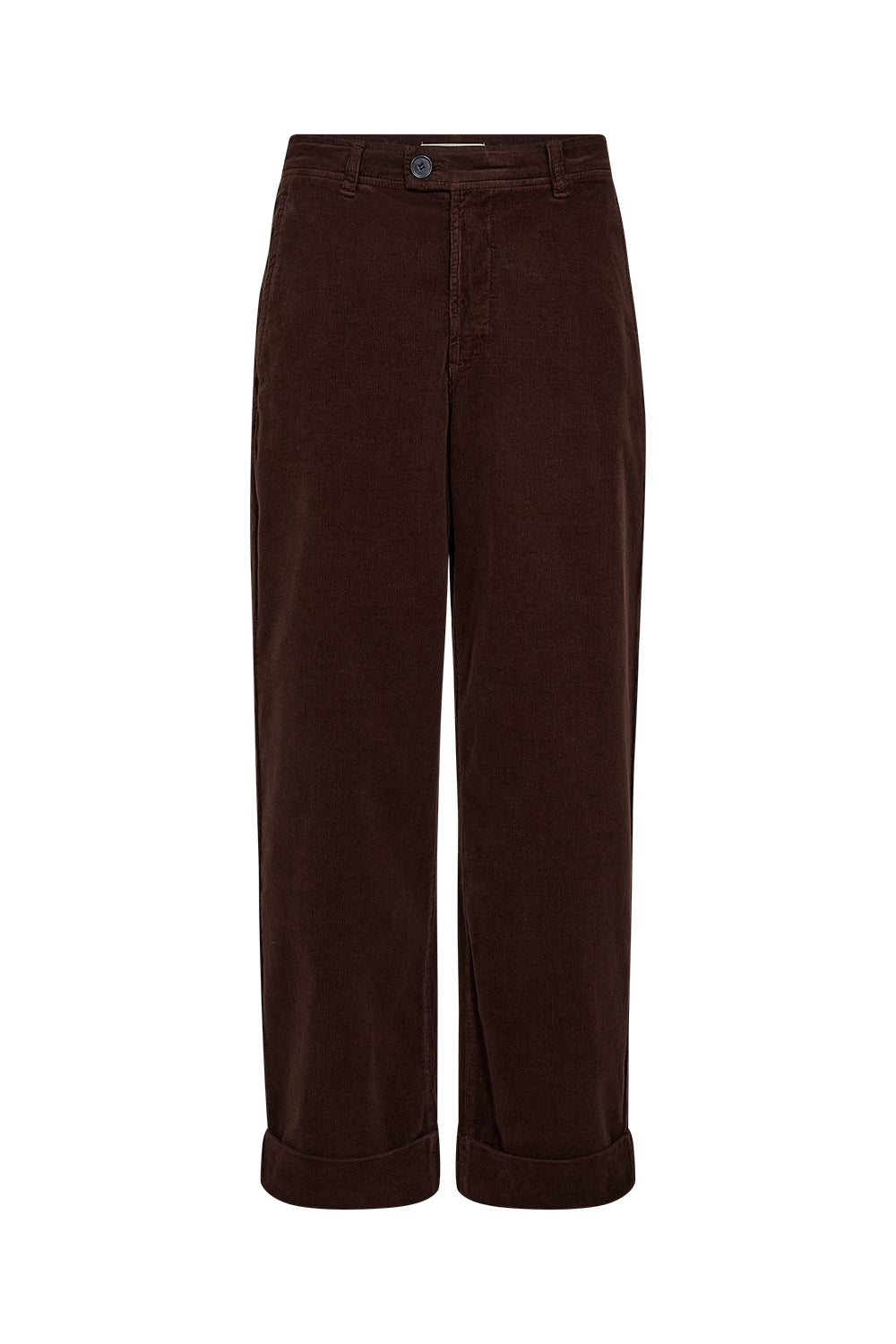 PD-Birkin Weekend Cropped Pant Baby Cord - Black Coffee