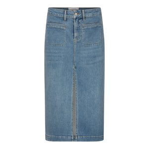 Pieszak Jeans PD-Cara 70's Skirt Wash Rivoli Skirt 51 Denim Blue