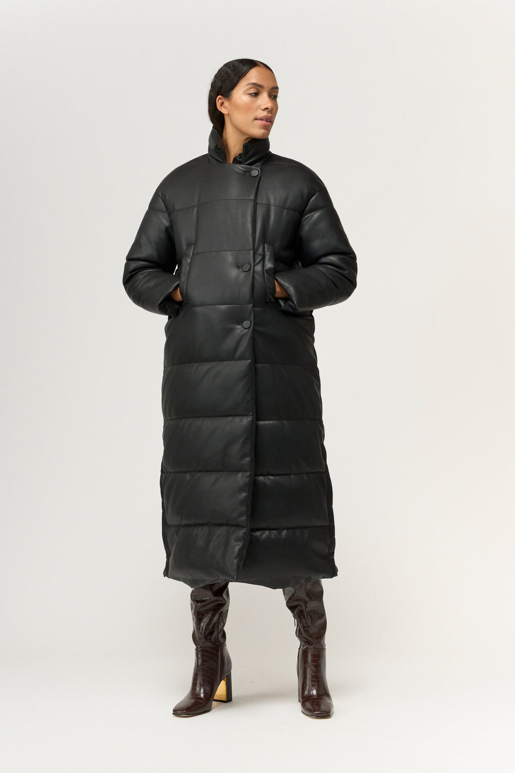 Faux down coat sale