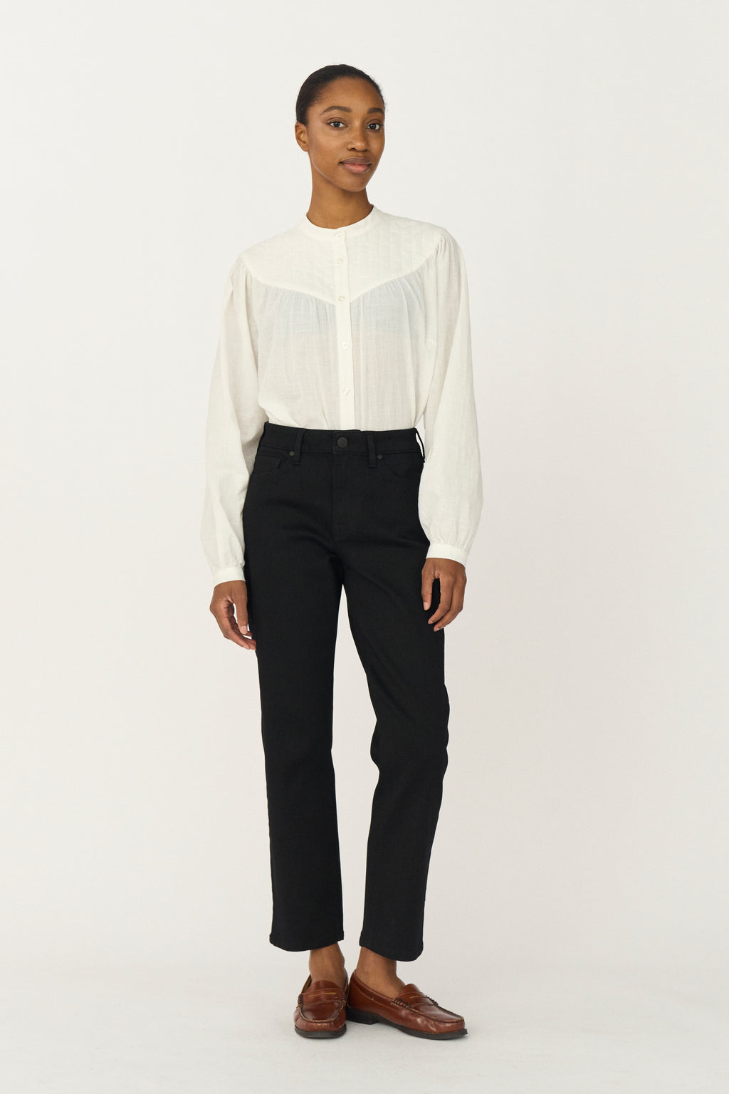 PD-Trisha Cropped Jeans Wash Support Deep Black – Pieszak