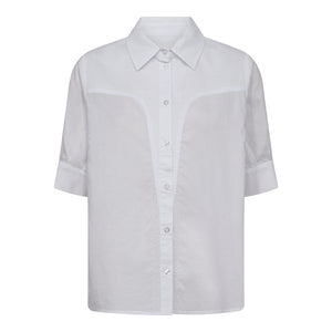 Pieszak Jeans PD-Whitney Boheme SS Shirt Shirts & Blouses 011 Optical white