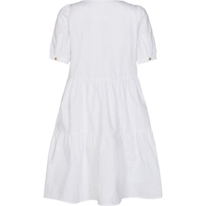 Pieszak Jeans Eclipse ss puff dress Dresses 01 White