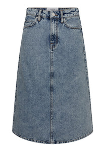Pieszak Jeans PD-Anika Midi Skirt Wash Veneto Skirt 51 Denim Blue
