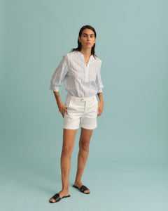 Pieszak Jeans PD-Anika Support Long Shorts Jeans & Pants 01 White