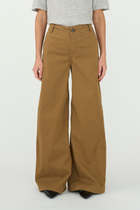 Pieszak Jeans PD-Asta French Jeans Wash Diamond Brushed Jeans & Pants 726 Bronze Brown