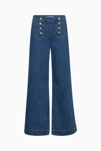 Pieszak Jeans PD-Asta Sailor Jeans Wash Azure Blue Jeans & Pants 51 Denim Blue