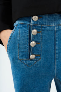 Pieszak Jeans PD-Asta Sailor Jeans Wash Azure Blue Jeans & Pants 51 Denim Blue