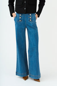 Pieszak Jeans PD-Asta Sailor Jeans Wash Azure Blue Jeans & Pants 51 Denim Blue