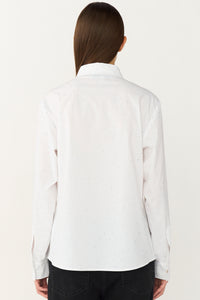 Pieszak Jeans PD-Becca Studs Shirt Shirts & Blouses 011 Optical white