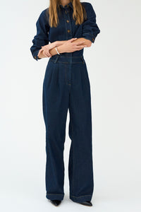 Pieszak Jeans PD-Becky Jumpsuit Wash Authentic Blue Jeans & Pants 51 Denim Blue
