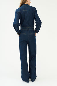 Pieszak Jeans PD-Becky Jumpsuit Wash Authentic Blue Jeans & Pants 51 Denim Blue