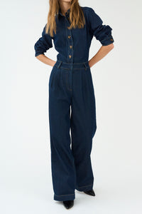 Pieszak Jeans PD-Becky Jumpsuit Wash Authentic Blue Jeans & Pants 51 Denim Blue