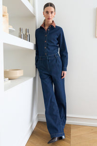 Pieszak Jeans PD-Becky Jumpsuit Wash Authentic Blue Jeans & Pants 51 Denim Blue