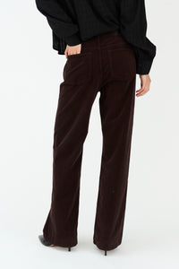 Pieszak Jeans PD-Birkin Jeans Baby Cord Jeans & Pants 768 Black Coffee