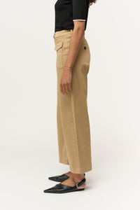 Pieszak Jeans PD-Birkin Utility Cropped Pant Jeans & Pants 717 Lead Brown