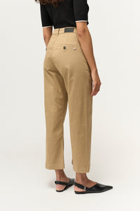 Pieszak Jeans PD-Birkin Utility Cropped Pant Jeans & Pants 717 Lead Brown