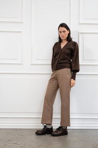 Pieszak Jeans PD-Birkin Weekend Cropped Pant Jeans & Pants 714 Wood Brown