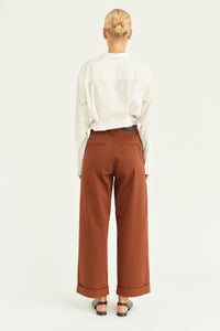 Pieszak Jeans PD-Birkin Weekend Cropped Pant Jeans & Pants 71 Warm brown