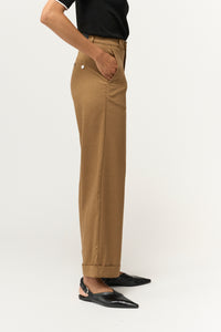 Pieszak Jeans PD-Birkin Weekend Cropped Pant Tailor Jeans & Pants 76 camel