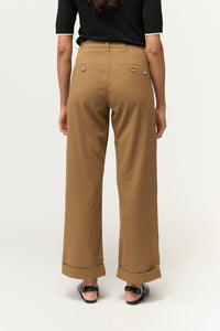 Pieszak Jeans PD-Birkin Weekend Cropped Pant Tailor Jeans & Pants 76 camel