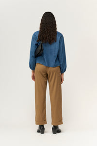 Pieszak Jeans PD-Birkin Weekend Cropped Pant Tailor Jeans & Pants 76 camel