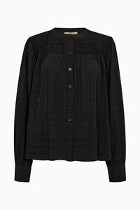 Pieszak Jeans PD-Cassie Pintuck Shirt Shirts & Blouses 9 Black