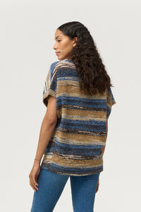 Pieszak Jeans PD-Dew Boatneck Knit Knitwear 00 Multi Color