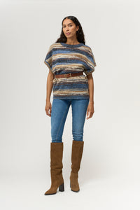 Pieszak Jeans PD-Dew Boatneck Knit Knitwear 00 Multi Color