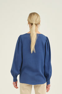 Pieszak Jeans PD-Diane Blouse Shirts & Blouses 5 Blue