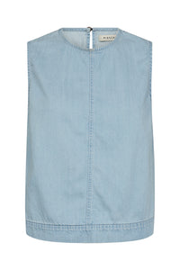 Pieszak Jeans PD-Drew Denim Top Shirts & Blouses 51 Denim Blue