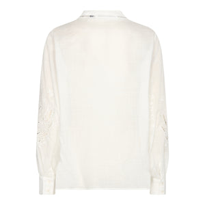 Pieszak Jeans PD-Freya Broderie Englaise Blouse Shirts & Blouses 01 White