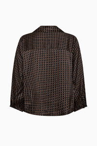 Pieszak Jeans PD-Gaya V-Neck Blouse Shirts & Blouses 00 print