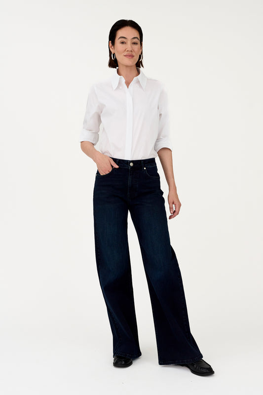 Pieszak Jeans PD-Gilly 5 pkt Jeans Wash Biella Jeans & Pants 51 Denim Blue