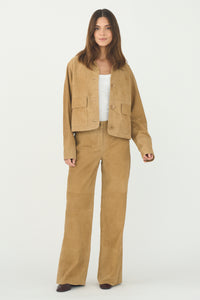 Pieszak Jeans PD-Gilly French Suede Pant Leather 749 Camel