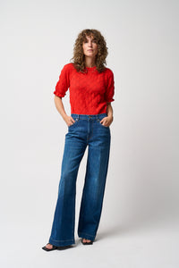 Pieszak Jeans PD-Gilly Wide 70's Jeans Wash Dark San Jose Jeans & Pants 51 Denim Blue