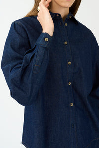 Pieszak Jeans PD-Harper Chambray Shirt Shirts & Blouses 510 Rinse Denim