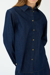 Pieszak Jeans PD-Harper Chambray Shirt Shirts & Blouses 510 Rinse Denim
