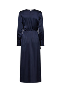 Pieszak Jeans PD-Iris Satin Dress Dresses 523 Deep Navy Blue