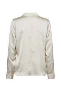 Pieszak Jeans PD-Iris Satin Shirt Shirts & Blouses 017 Whisper White