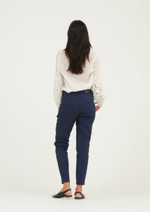 Pieszak Jeans PD-Melanie Jacquard Pant Jeans & Pants 511 Indigo Blue