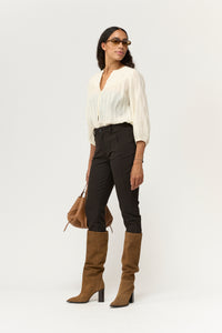 Pieszak Jeans PD-Melanie Pant Olimpia Jeans & Pants 73 Chocolate