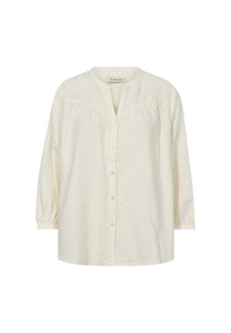 Pieszak Jeans PD-Milla Boheme Dot Shirt Shirts & Blouses 020 White Pearl