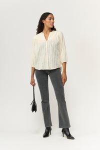 Pieszak Jeans PD-Milla Boheme Shirt Shirts & Blouses 017 Whisper White