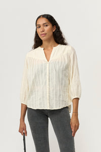 Pieszak Jeans PD-Milla Boheme Shirt Shirts & Blouses 017 Whisper White