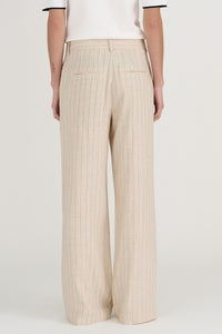 Pieszak Jeans PD-Nadine Pinstripe Linen Pant Jeans & Pants 00 Stripe