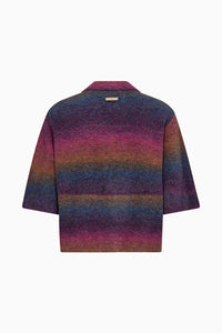 Pieszak Jeans PD-New Dew SS Cardigan Knitwear 350 Bright Grape