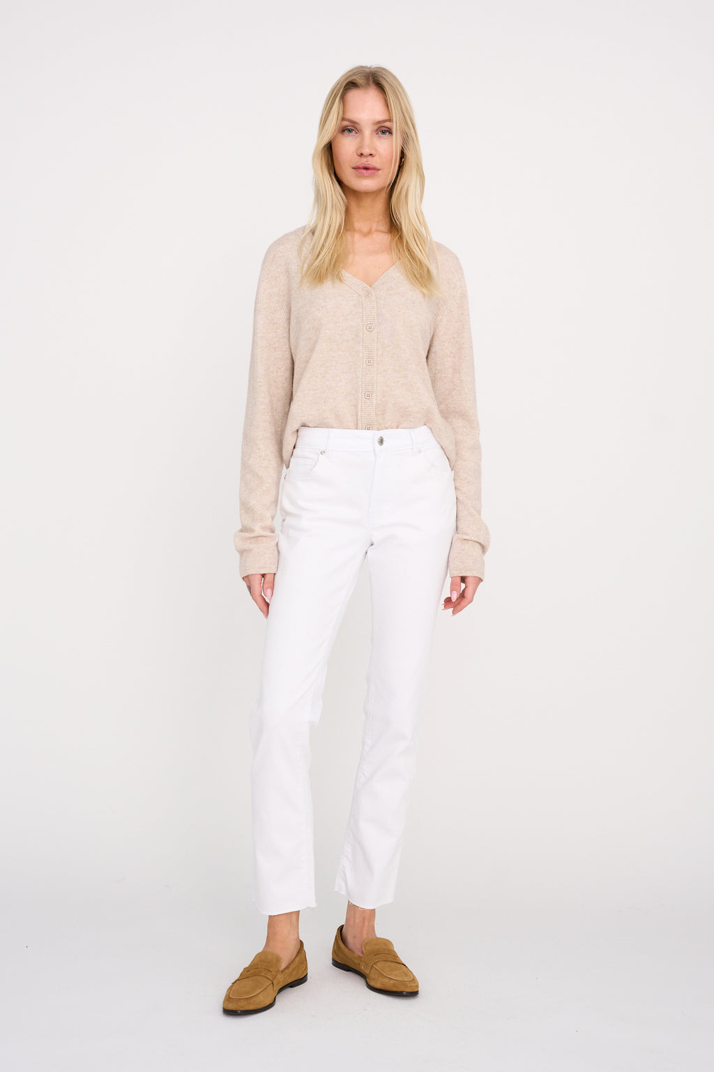 PD-Nora Jeans - White – Pieszak