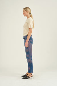 Pieszak Jeans PD-Nora Jeans Navy Stripe Denim Jeans & Pants 52 Navy