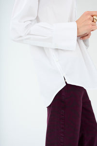 Pieszak Jeans PD-Nyla Poplin Shirt Shirts & Blouses 011 Optical white