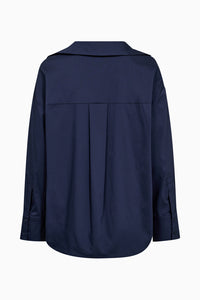 Pieszak Jeans PD-Nyla Poplin Shirt Shirts & Blouses 585 Midnight Navy
